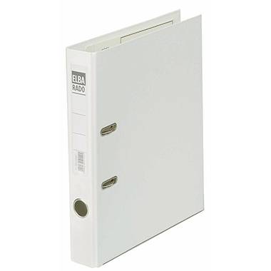 Elba Ordner Rado Plast DIN A4 Rückenbreite: 50 mm Weiß 2 Bügel 100022625