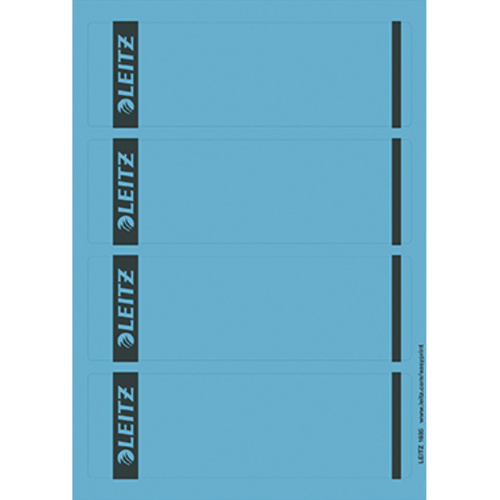 Leitz Ordner-Etiketten 16852035 61.5 x 192mm Papier Blau Permanent 100St.