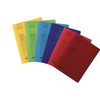 Elba chic 400002025 Ordnungsmappe Grün DIN A4 Karton Anzahl der Fächer: 7