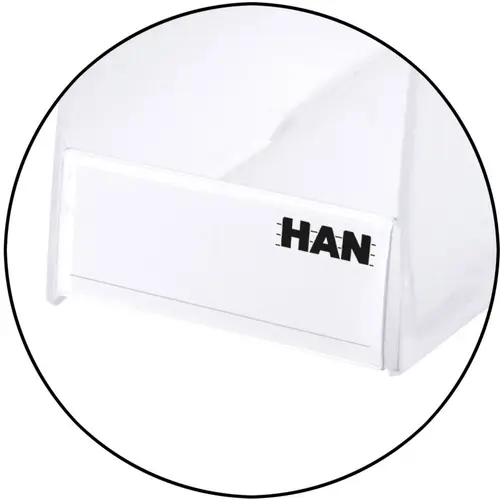 HAN TWIN SIGNAL 1611-23 Stehsammler DIN A4, DIN C4 Transluzent, Klar Polystyrol 1St. HAN TWIN SIGNAL 1611-23 Stehsammler DIN A4, DIN C4 Transluzent, Klar Polystyrol 1St.