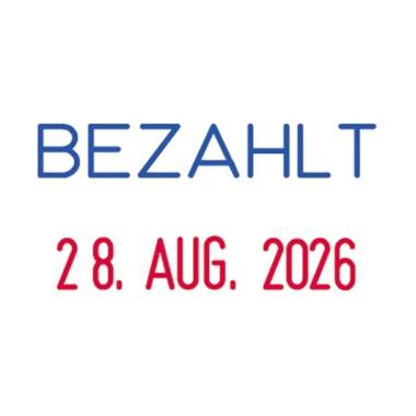 Trodat Printy-Dater Datumsstempel 23 x 12 mm (B x H) Schwarz