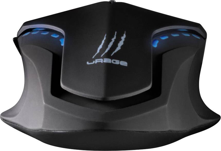 Urage uRage USB Gaming-Tastatur, Maus-Set Deutsch, QWERTZ Schwarz