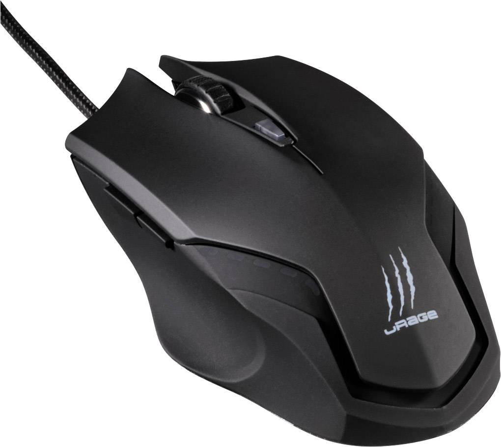 Urage uRage USB Gaming-Tastatur, Maus-Set Deutsch, QWERTZ Schwarz