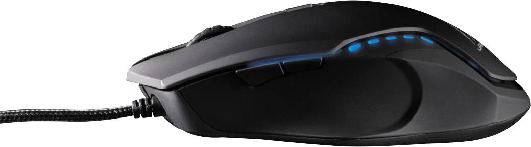 Urage uRage USB Gaming-Tastatur, Maus-Set Deutsch, QWERTZ Schwarz