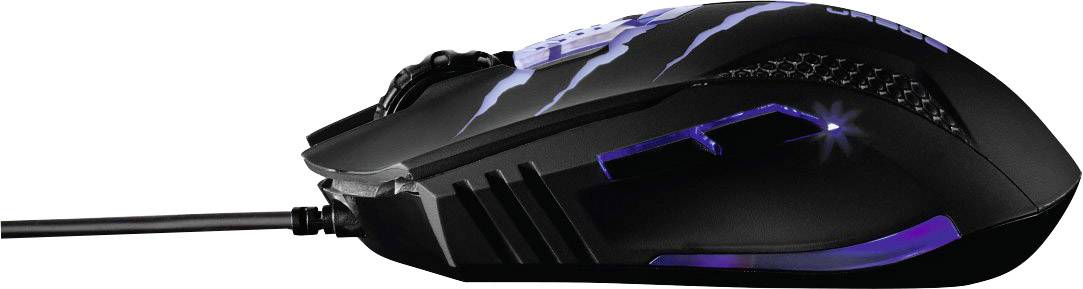 Hama uRage Reaper neo. USB Gaming-Maus Optisch Ergonomisch, Beleuchtet Schwarz