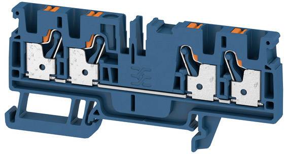 Weidmüller 2534400000 Durchgangsklemme 6.1mm Zugfeder Dunkelblau 50St.