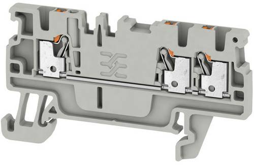 Weidmüller 2534490000 Durchgangsklemme 3.50 mm Zugfeder Lichtgrau 50 St.