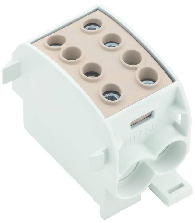 Weidmüller 1561820000 Verteiler-Reihenklemme Schrauben Braun 3St.