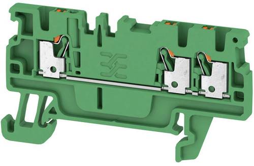 Weidmüller 2534480000 Durchgangsklemme 3.50 mm Zugfeder Grün 50 St.