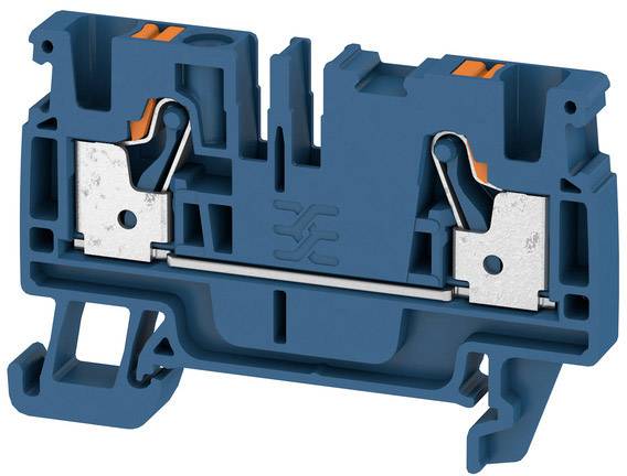 Weidmüller 2534380000 Durchgangsklemme 6.1mm Zugfeder Dunkelblau 100St.