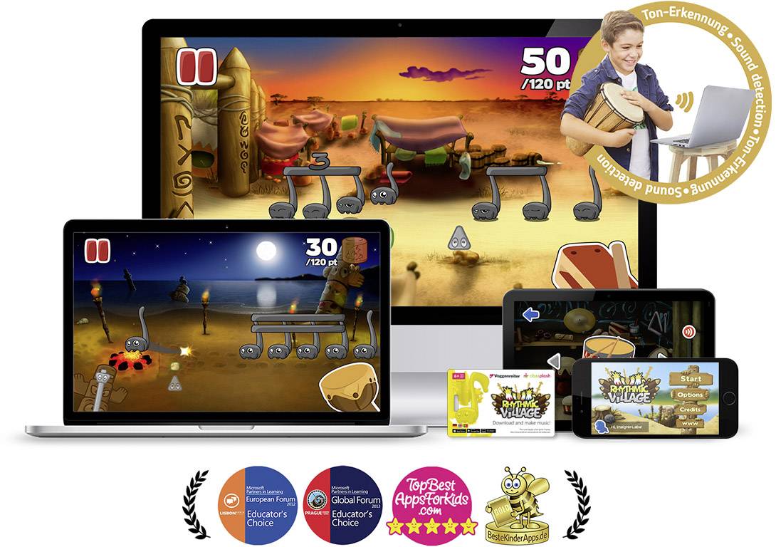 Voggenreiter Percussion-Set Rhythmic Village