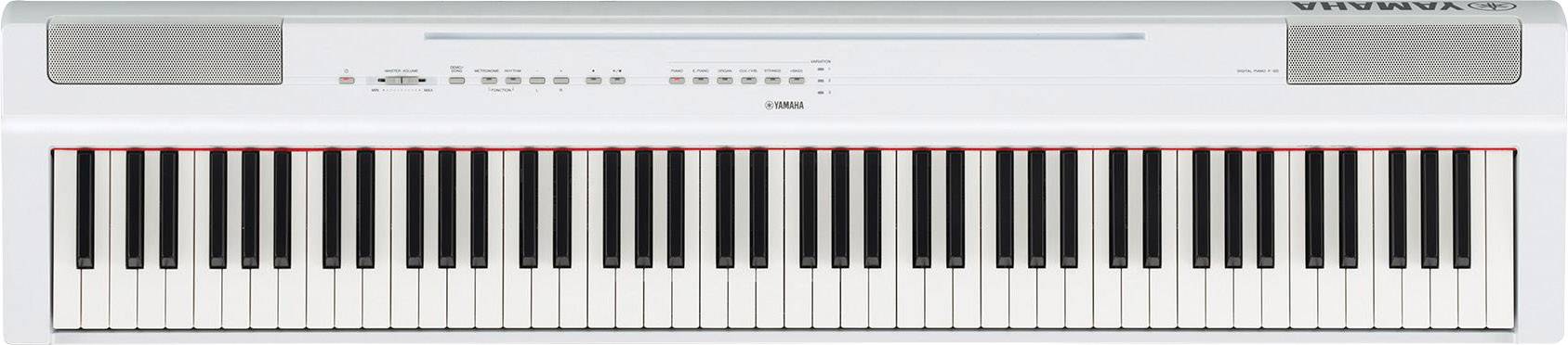 Yamaha P-125WH Digital-Piano Weiß inkl. Netzteil versandkostenfrei 