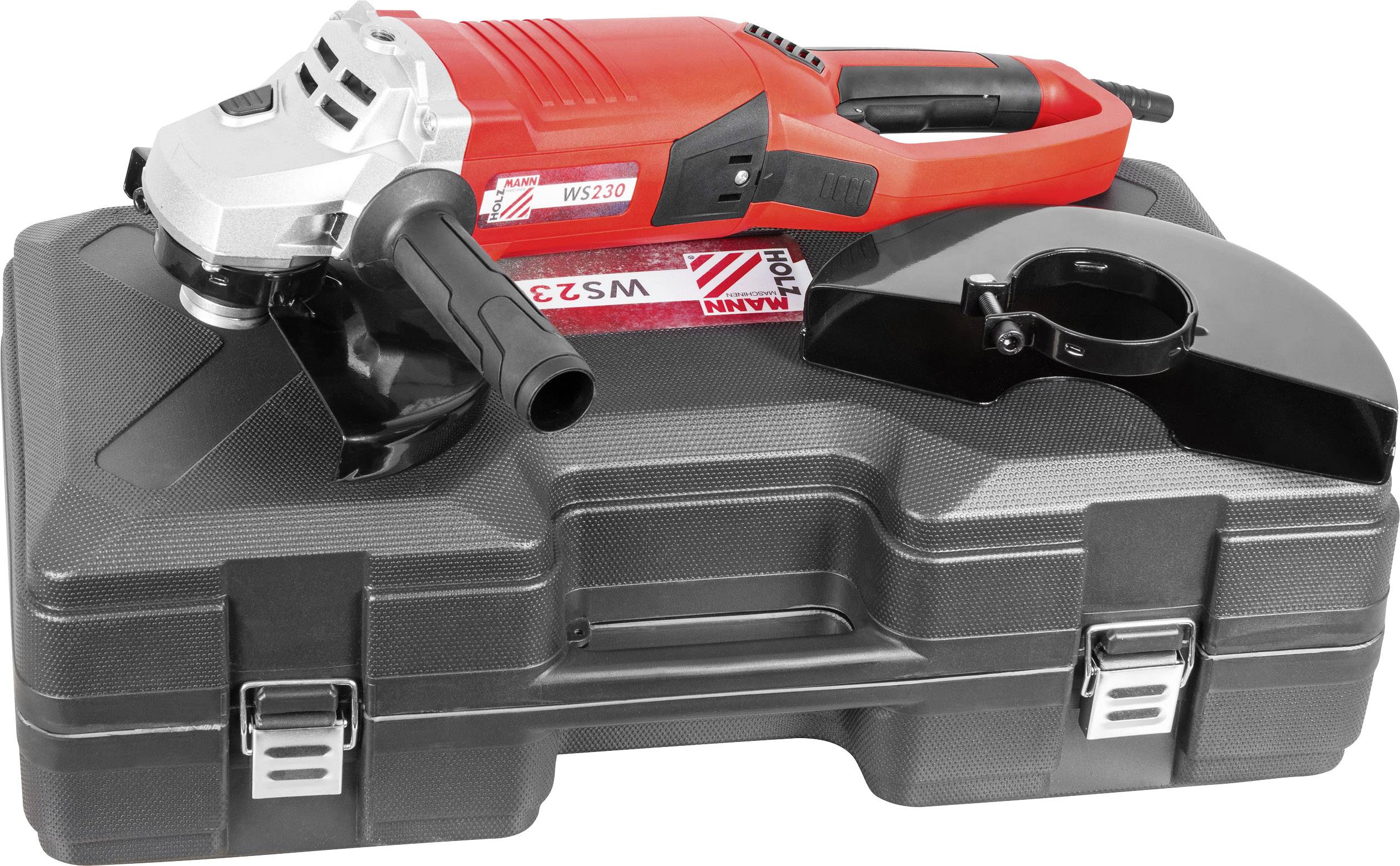 Holzmann Maschinen WS230_230V WS230_230V Winkelschleifer inkl. Koffer 2500 W 230 V