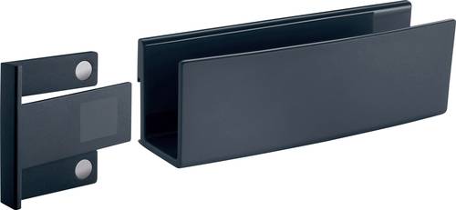 Ablagefach mit magnetischem Clip (B x H x T) 160 x 54 x 43 mm Anthrazit GL803