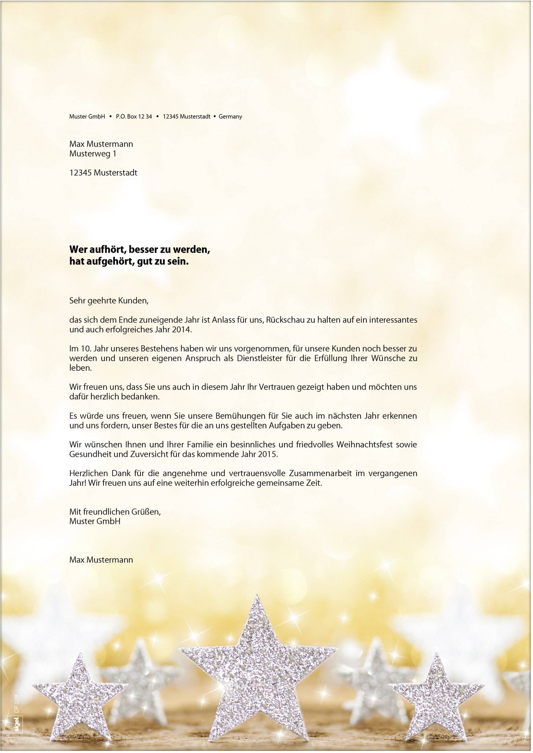 Sigel DP029 Motivpapier Weihnachten Glitter Stars DIN A4 90 g/m² Mehrfarbig 100 Blatt