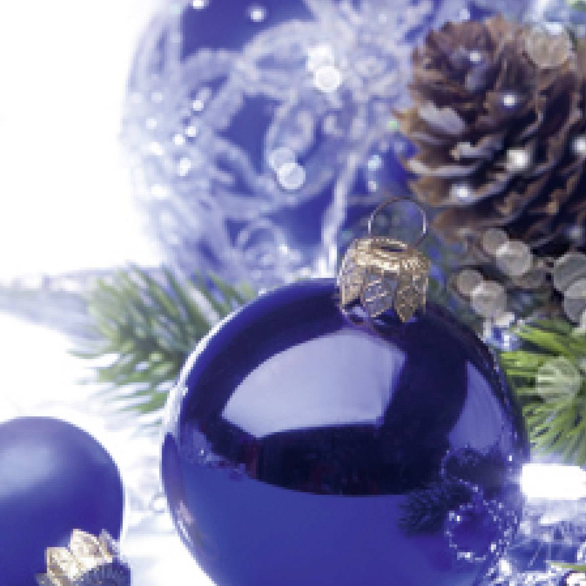 Sigel DU036 Briefumschlag Weihnachten Blue Harmony DIN lang 90 g/m² Mehrfarbig 50 St.