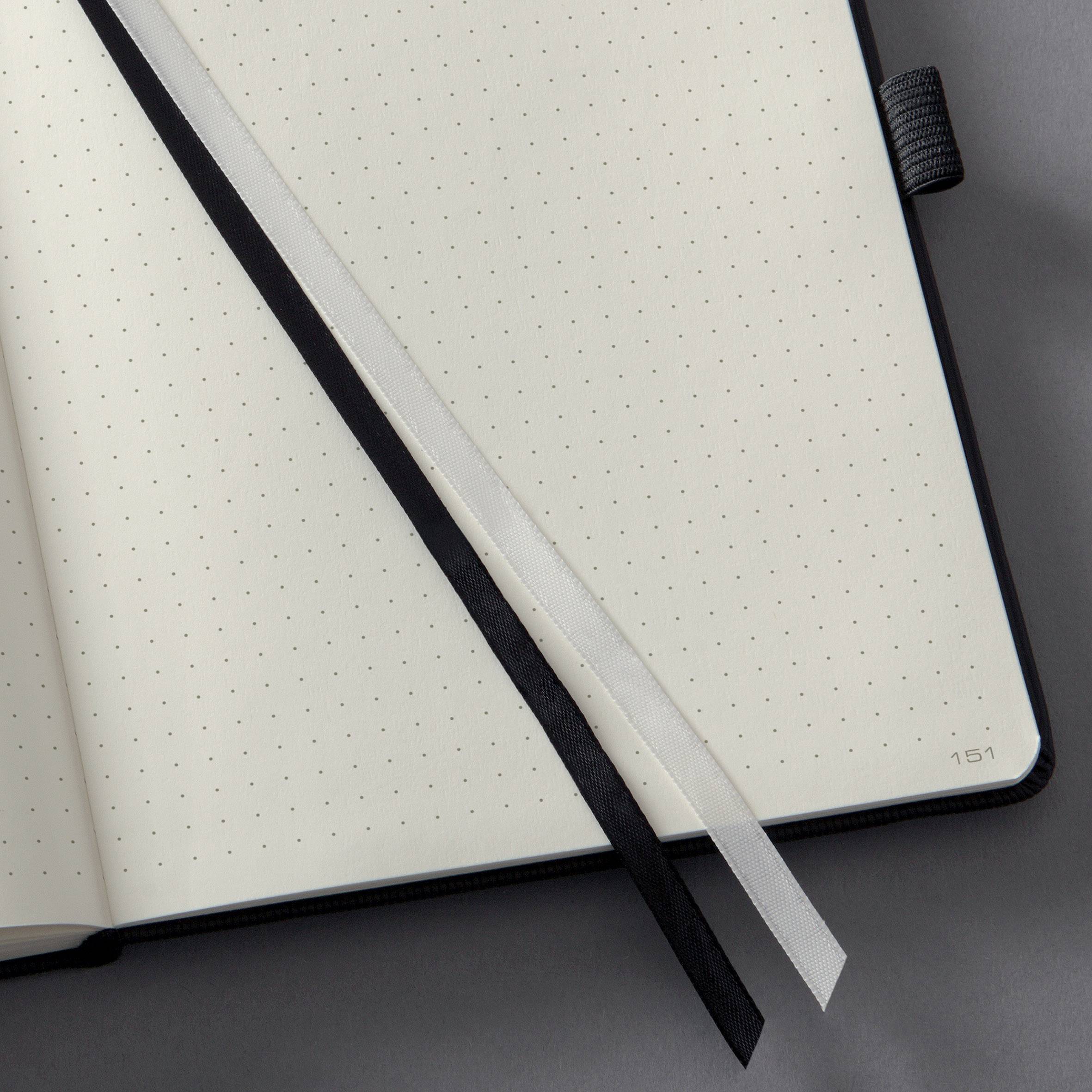 Sigel CONCEPTUM® CO108 Notizbuch Punktraster Schwarz Anzahl der Blätter: 97 DIN A4