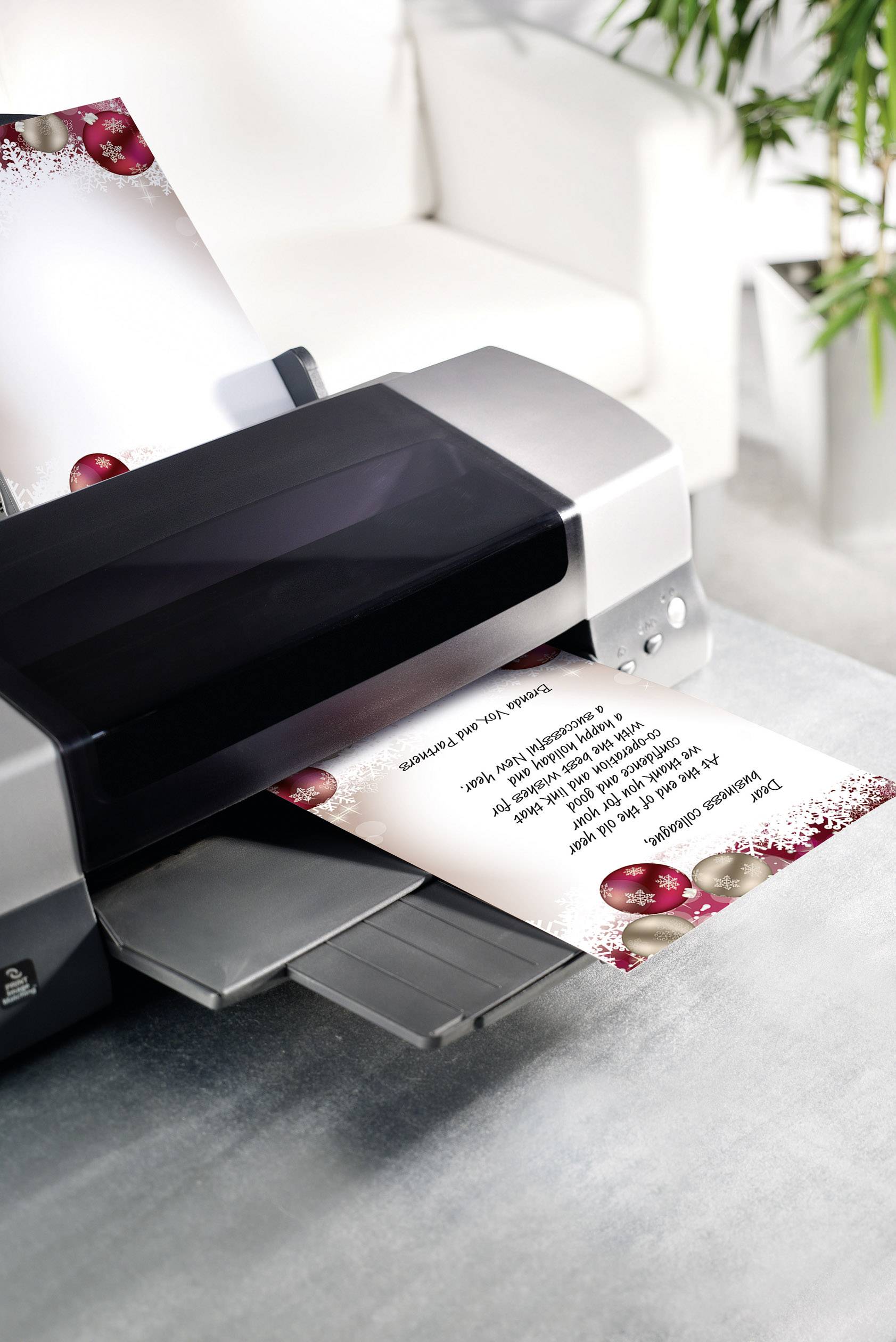 Sigel DP041 Motivpapier Weihnachten Frozen DIN A4 90 g/m² Mehrfarbig 100 Blatt