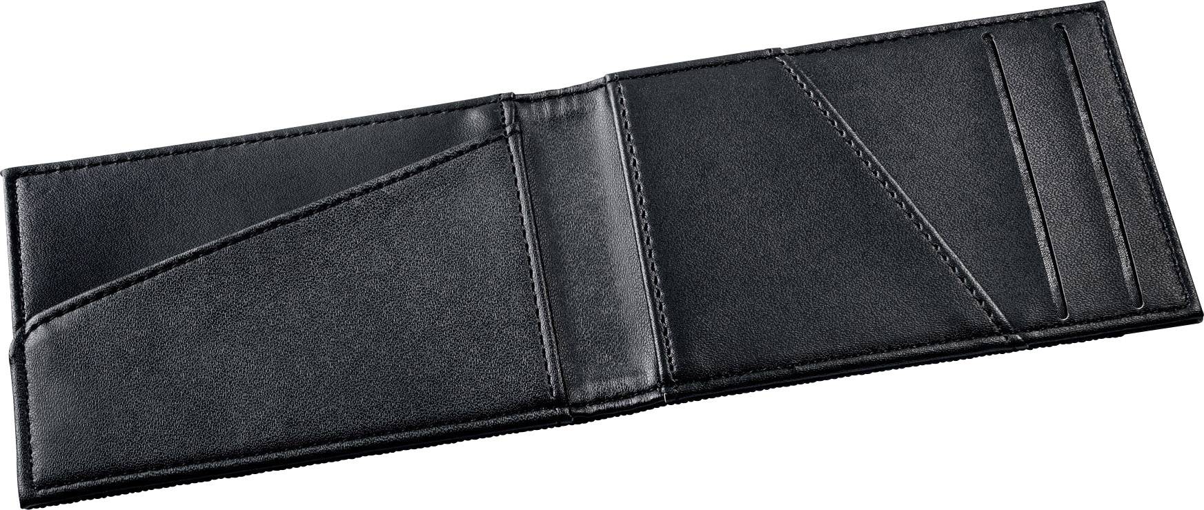 Sigel CO901 CONCEPTUM® Etui für Kreditkarten, Geldkarten, Visitenkarten 4 Karten (B x H x T) 105 x 70 x 10 mm Schwarz Kunstleder