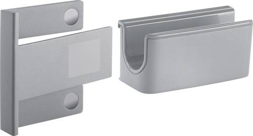 Stiftehalter mit magnetischem Clip (B x H x T) 75 x 37 x 35 mm Hellgrau GL810