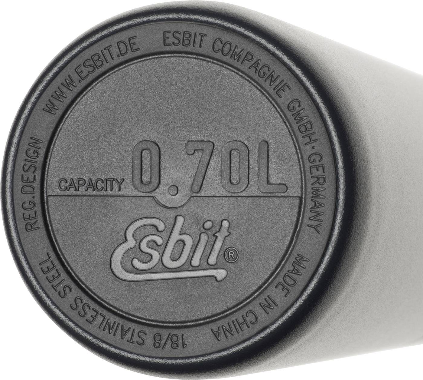 Esbit Majoris Daypack Thermoflasche Schwarz 700 ml WM700TL-DG