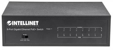 Intellinet 561204 Netzwerk Switch 8 Port 10 / 100 / 1000 MBit/s