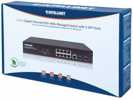 Intellinet 561167 Netzwerk Switch 8 Port 10 / 100 / 1000MBit/s