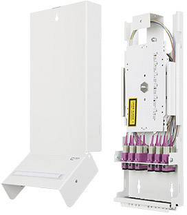 Metz Connect CP splice 6xSC-D OM4 12Pigt Consolidation Point 6 Port SC