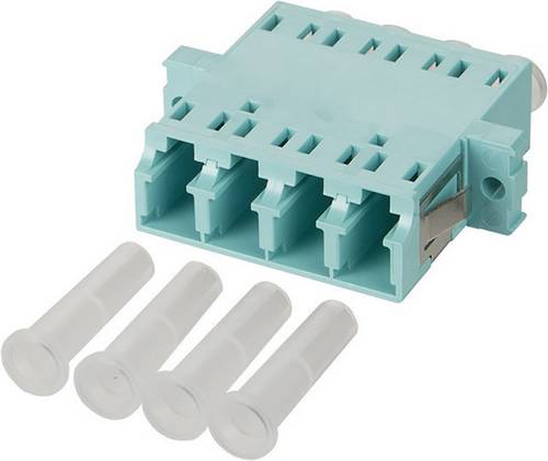 Metz Connect 15090078-I LWL-Kupplung Aquablau