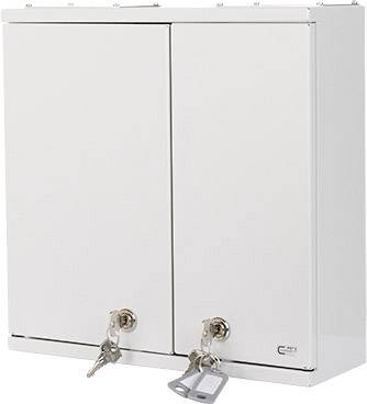 Metz Connect 1503297612-E LWL-Wandverteiler Lichtgrau (RAL 7035) 1 St.