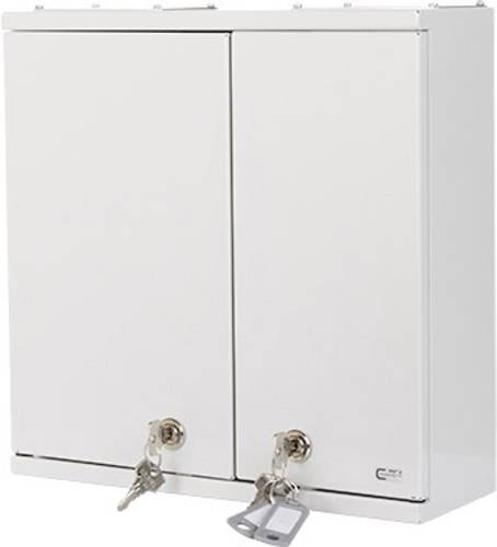 Metz Connect 1503297608-E LWL-Wandverteiler Lichtgrau (RAL 7035)