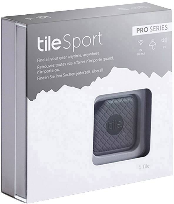 Tile Pro Sport Bluetooth-Tracker Gepäckstücktracker Grau
