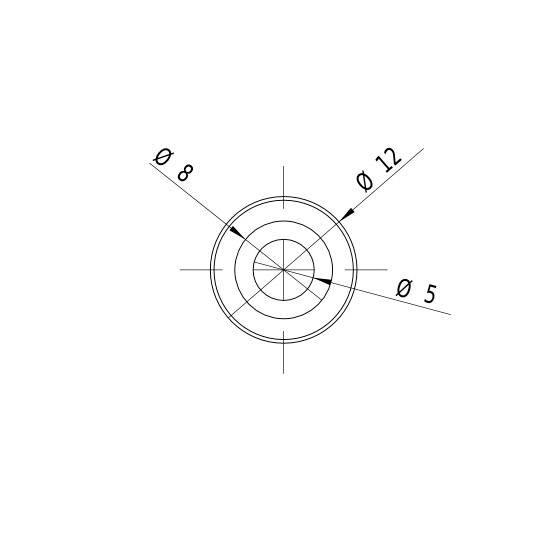 Picotronic Lasermodul DOE Rot 5mW R242-DD635-5-3(12x38)-DOE