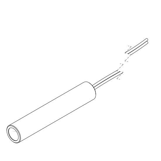Picotronic Lasermodul Punkt Rot 1mW DA650-1-5(11x60)