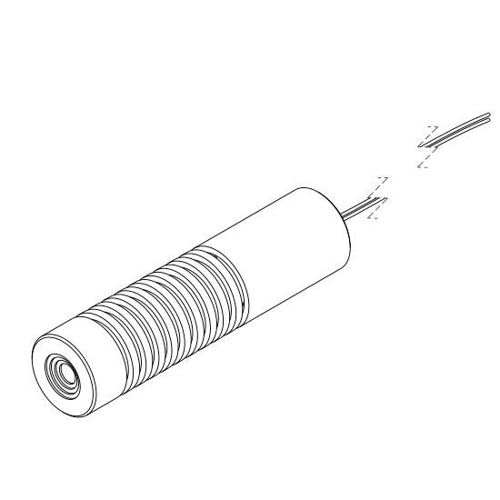 Picotronic Lasermodul Linie Grün 10mW LD532-10-5(20x80)110DEG-C1000