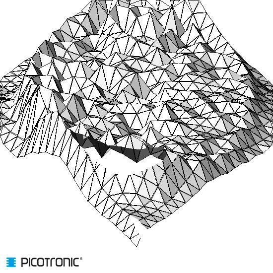 Picotronic Lasermodul Punkt Rot 1mW DA635-1-5-F(12x60)