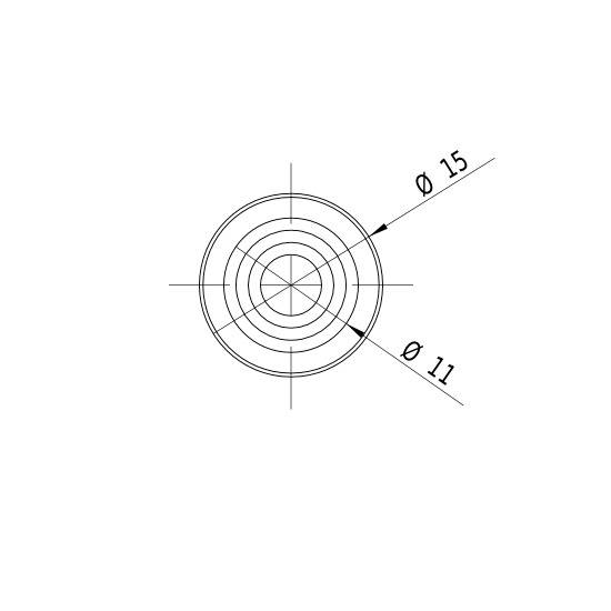 Picotronic Lasermodul Linie Grün 3mW LD532-3-3(15x70)