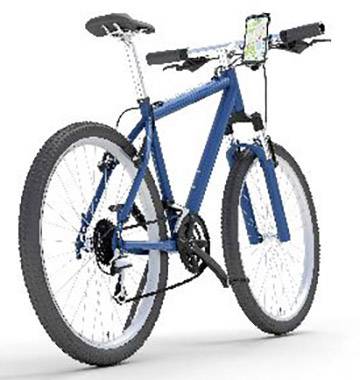 Cellularline BIKEHOLDERCOLK Handyhalterung Fahrrad Passend für Handy-Modell: Universal