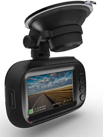 Philips ADR820 Dashcam Blickwinkel horizontal max.=140° Rückfahrkamera, Display