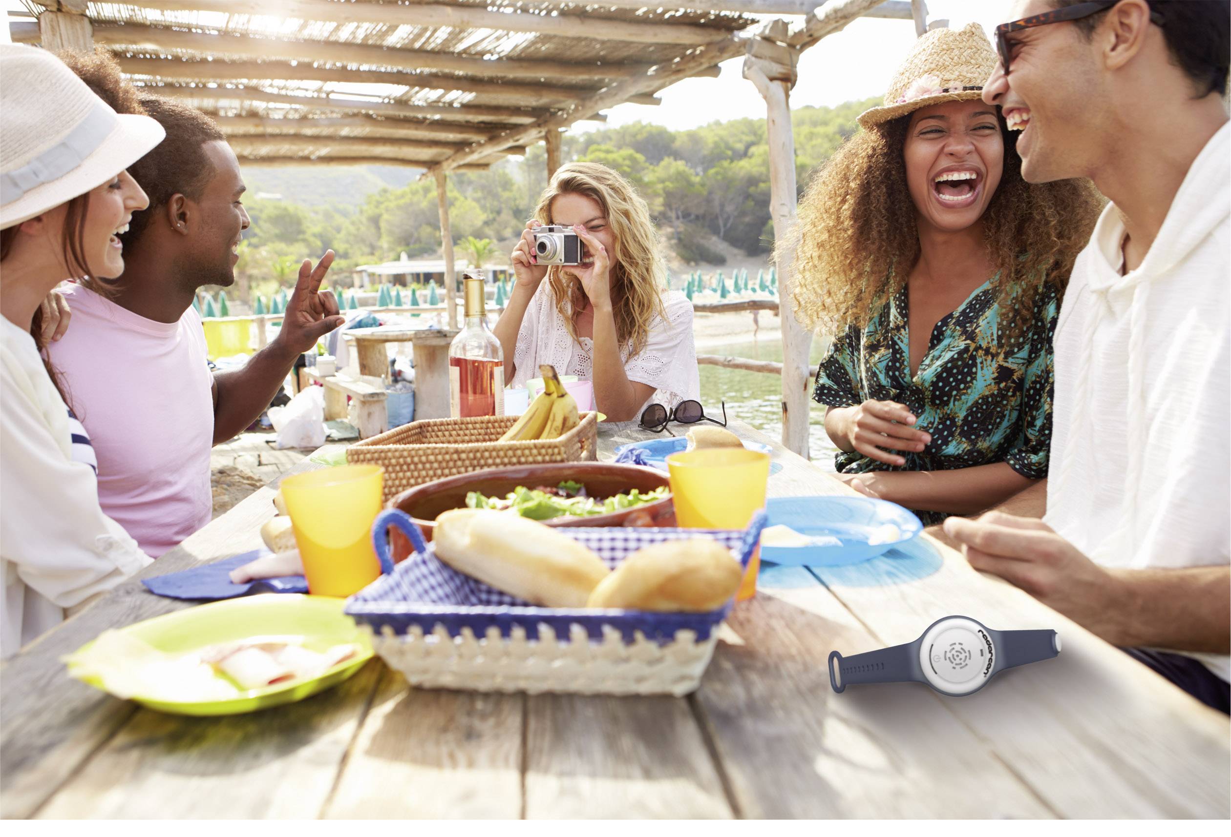 Radarcan R-100G R100G Multifrequenz, Mobil Insektenvertreiber (L x B x H) 28 x 22 x 5mm Grau 1St.