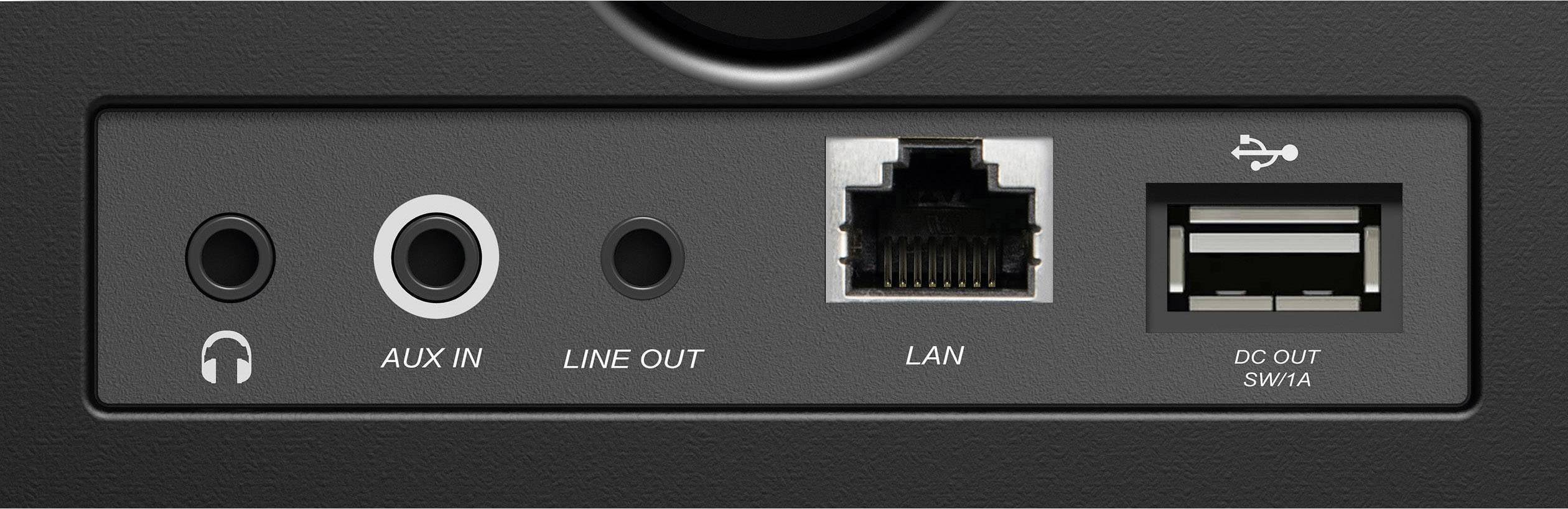 Hama Internet Tischradio DAB+, UKW AUX, Internetradio, USB B-Ware (Garantieaustauschware) Spotify Schwarz