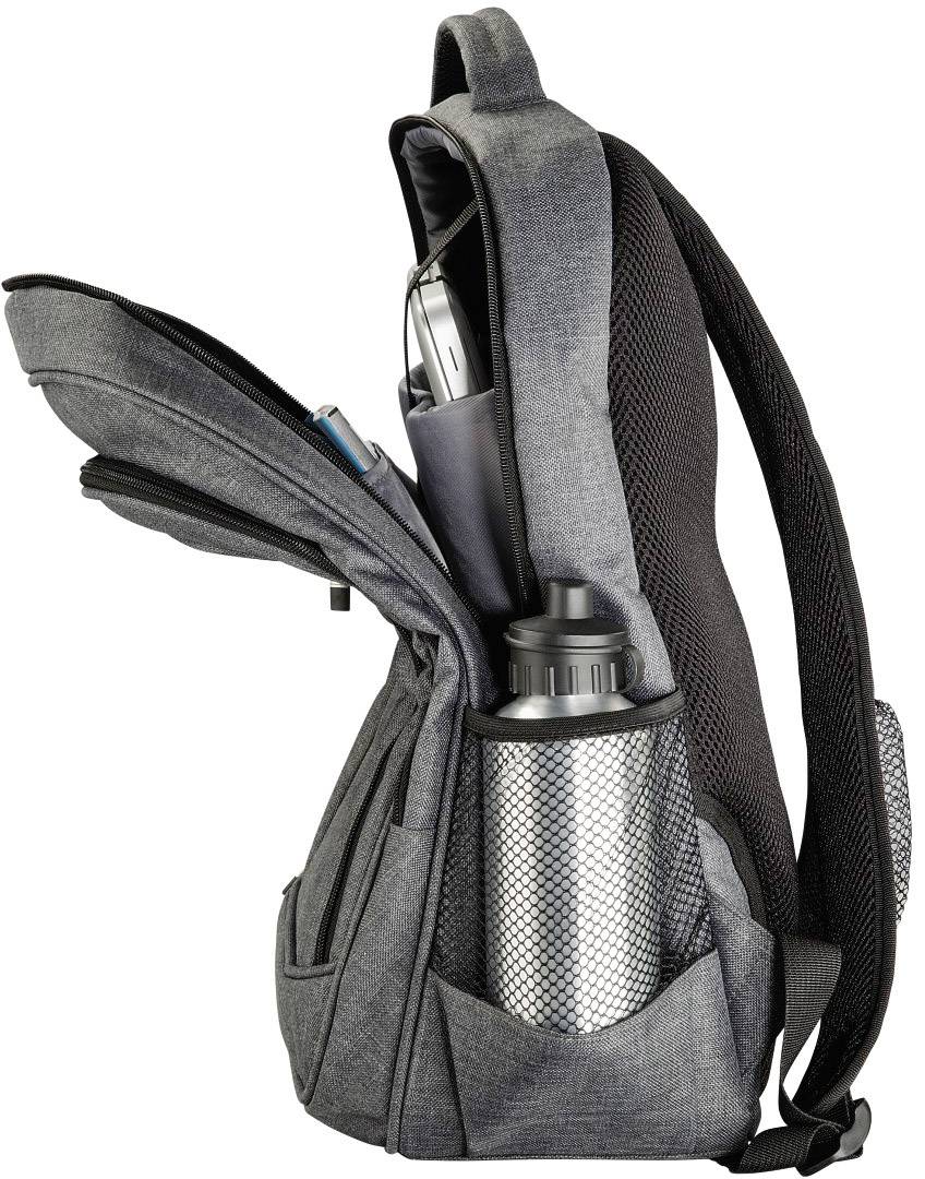 Hama Notebook Rucksack Business Passend für maximal: 39,6cm (15,6") Grau
