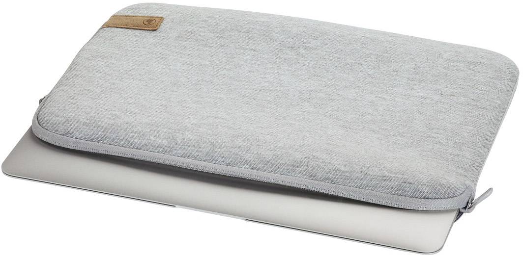 Hama Notebook Hülle JERSEY Passend für maximal: 43,9cm (17,3") Hellgrau