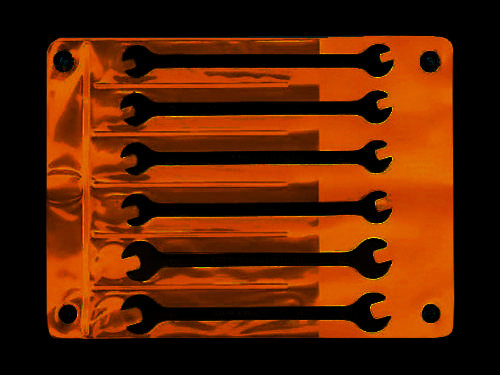 Bahco 1933M/6T Doppel-Maulschlüssel-Satz 6teilig Schlüsselweite (Metrisch) 4 - 7 mm