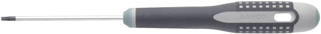 Schraubendreher mit ergonomischem Griff und langem Schaft. Geeignet für allgemeine Reparatur- und Heimwerkerarbeiten.