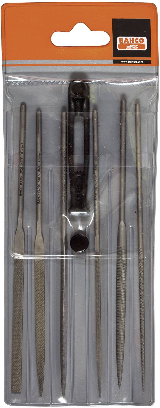 Bahco 2-470-16-1-0 Nadelfeilenset 6tlg. 160mm In Kunststofftasche 1 St.