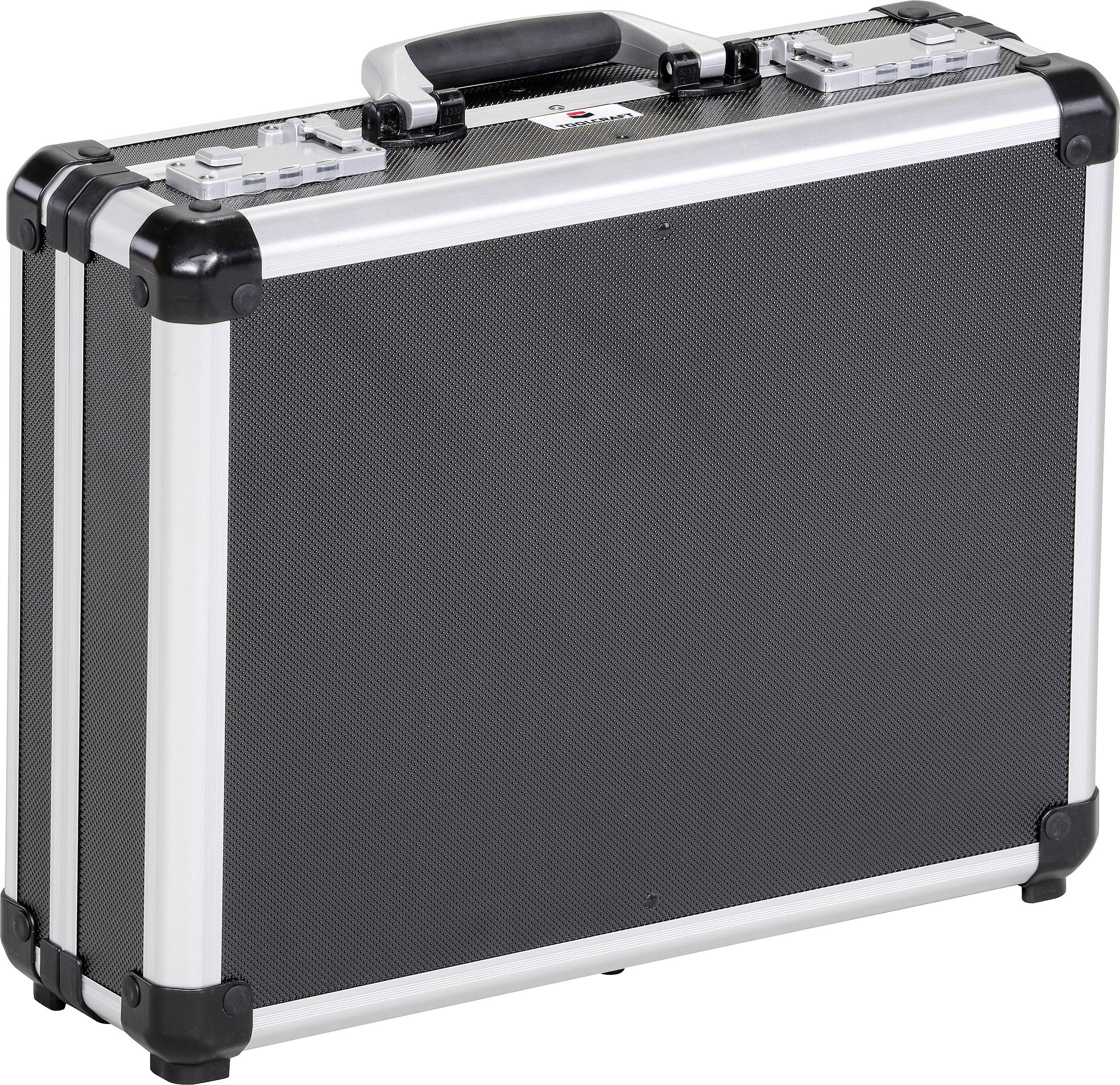 ALUMAXX Reisetasche Pilotenkoffer Alpha 37,5x47x20cm Aluminium (3 Stück