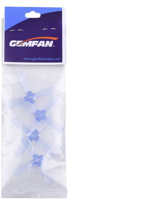 GEMFAN 2035-4 4-Blatt Race Copter-Propeller-Set Bullnose 2 x 3.5 Zoll (5.1 x 8.9 cm) PMPC2035-4BNL