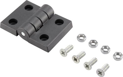 Basetech Kunststoff-Scharnier 70x50x10mm 70 mm 1 St.
