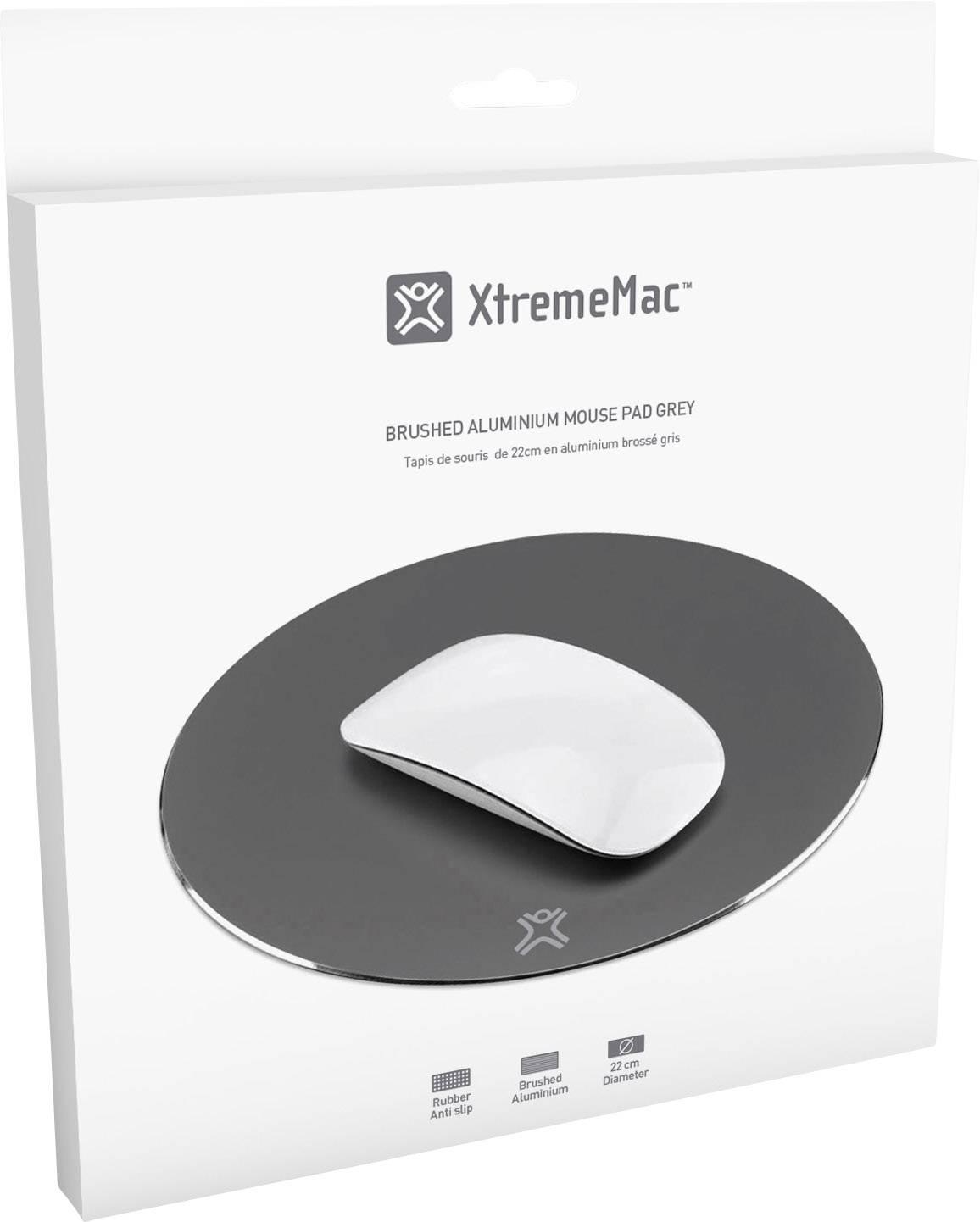 XtremeMAC XM-MPR-GRY Mauspad Grau